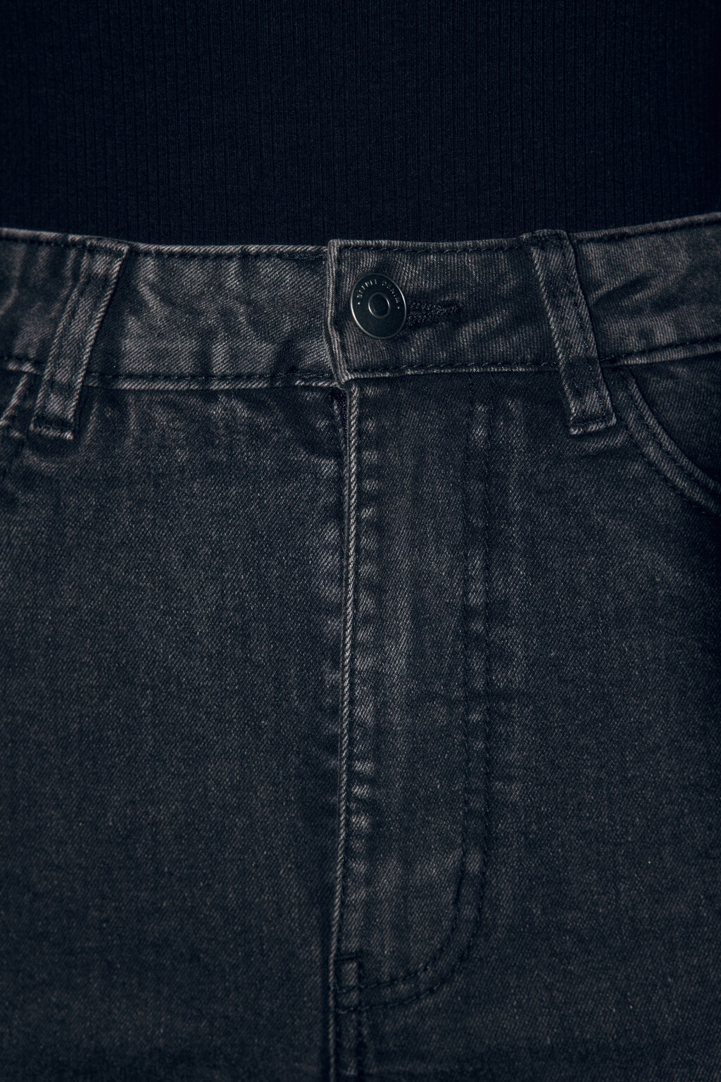 Джинсы skinny fit облегающие с высокой посадкой - цвет серый - 6