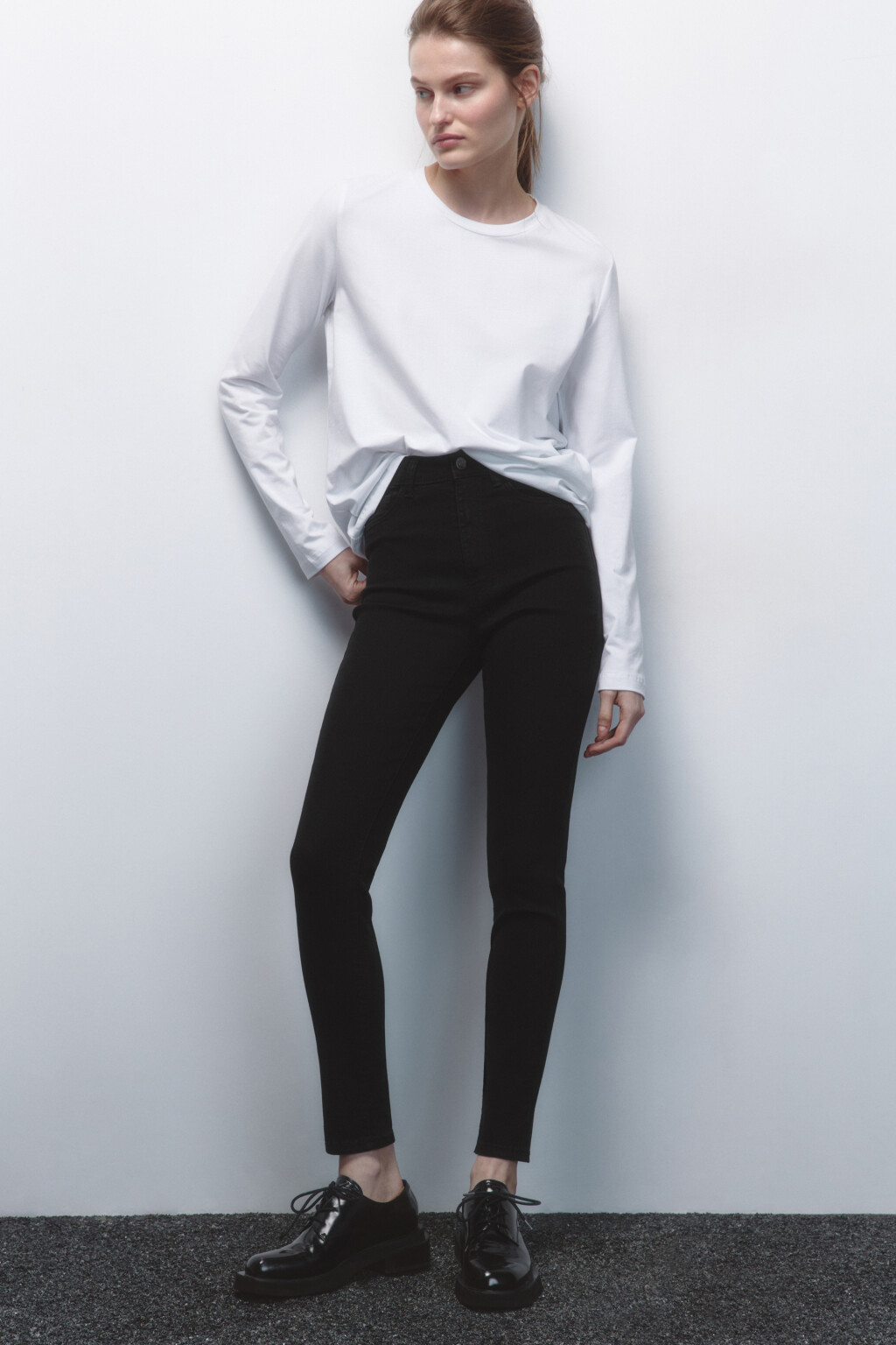 Джинсы skinny fit с высокой посадкой skinnyfitfw4, цвет: черный (50) по ...