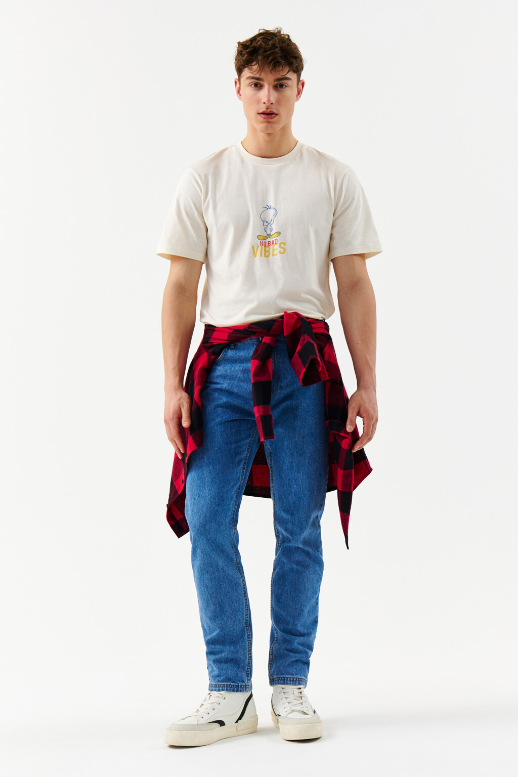 брюки джинсовые мужские - цвет голубой - 6