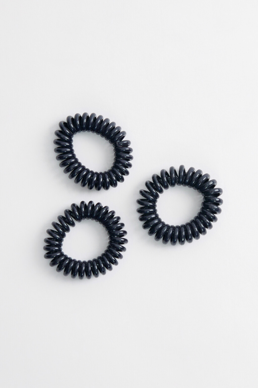 набор резинок для волос женский - цвет черный - 1