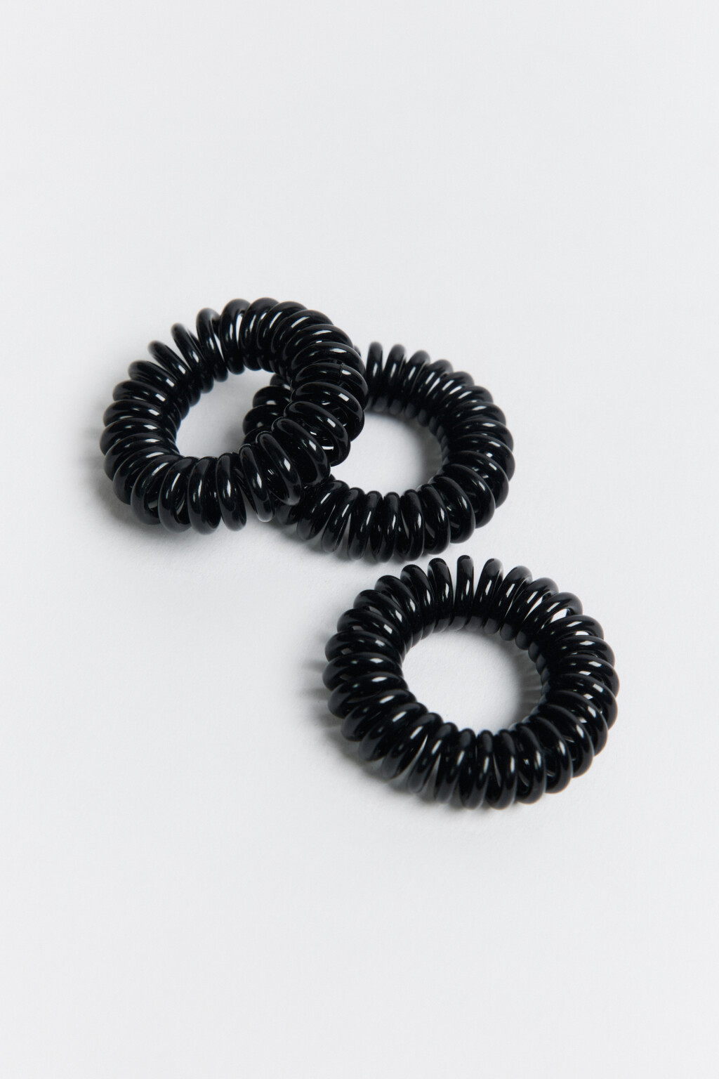 набор резинок для волос женский - цвет черный - 2