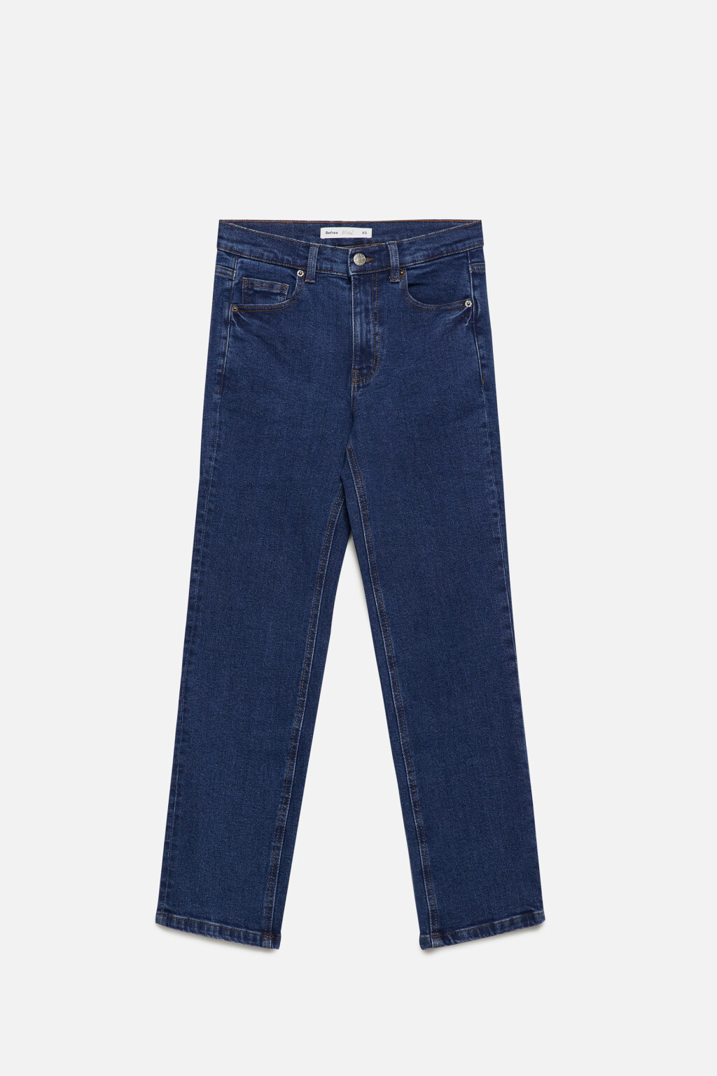 Джинсы STRAIGHT прямые со средней посадкой - цвет голубой - 5