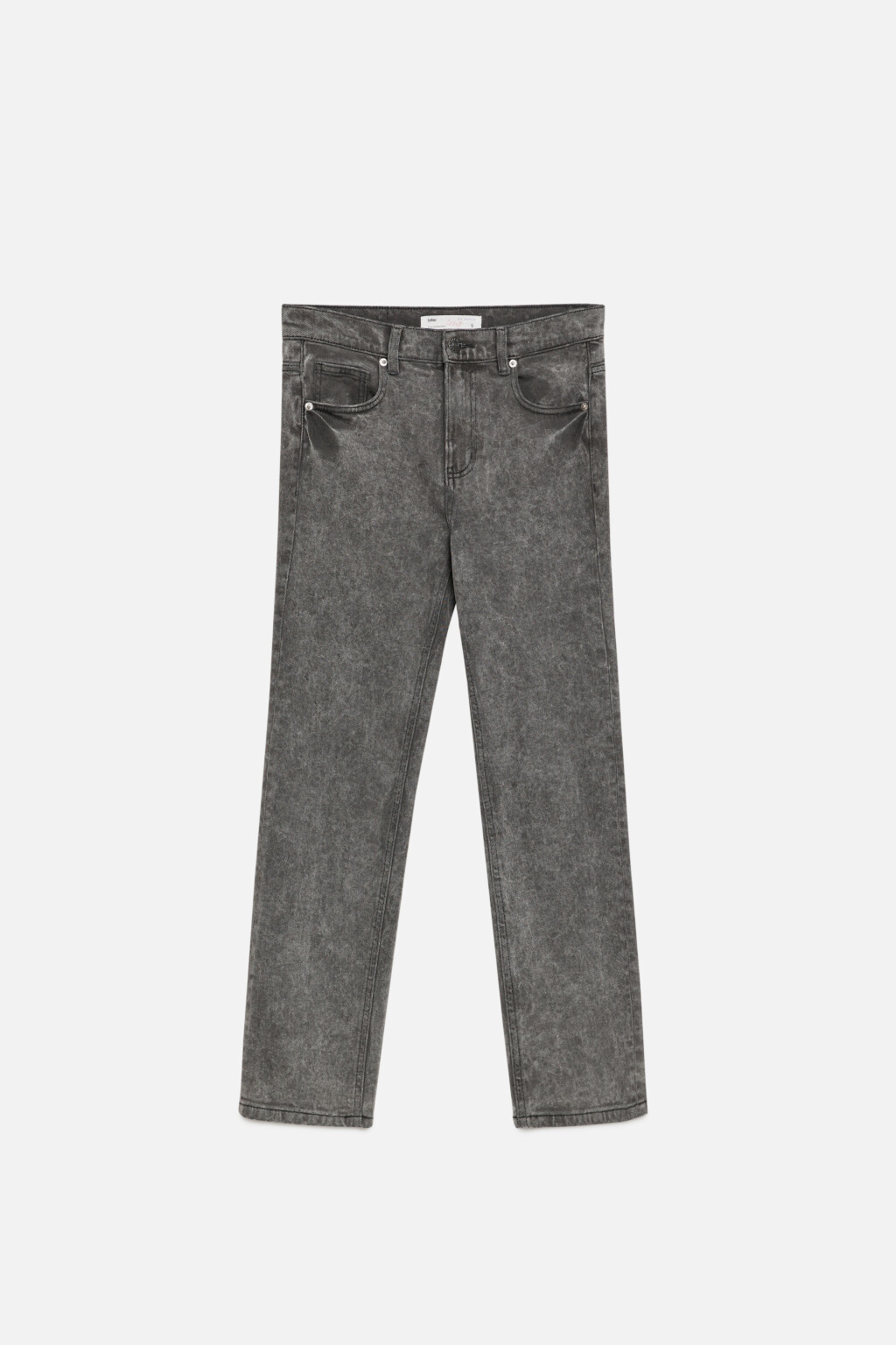 Джинсы STRAIGHT прямые со средней посадкой - цвет серый - 7