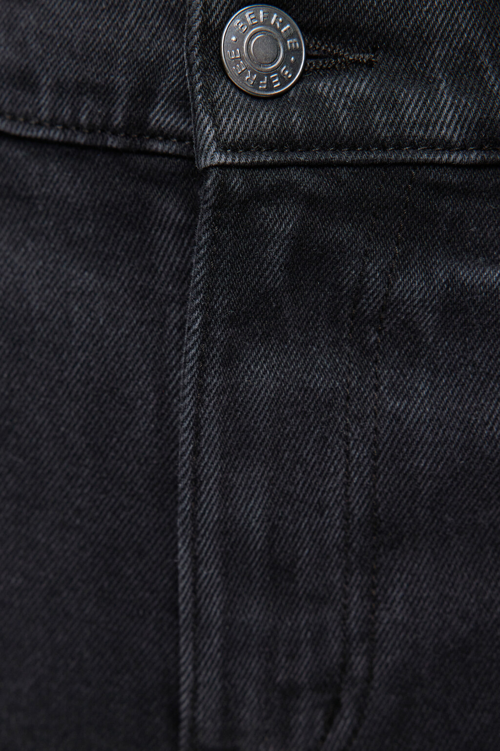 Джинсы STRAIGHT прямые со средней посадкой - цвет черный - 5