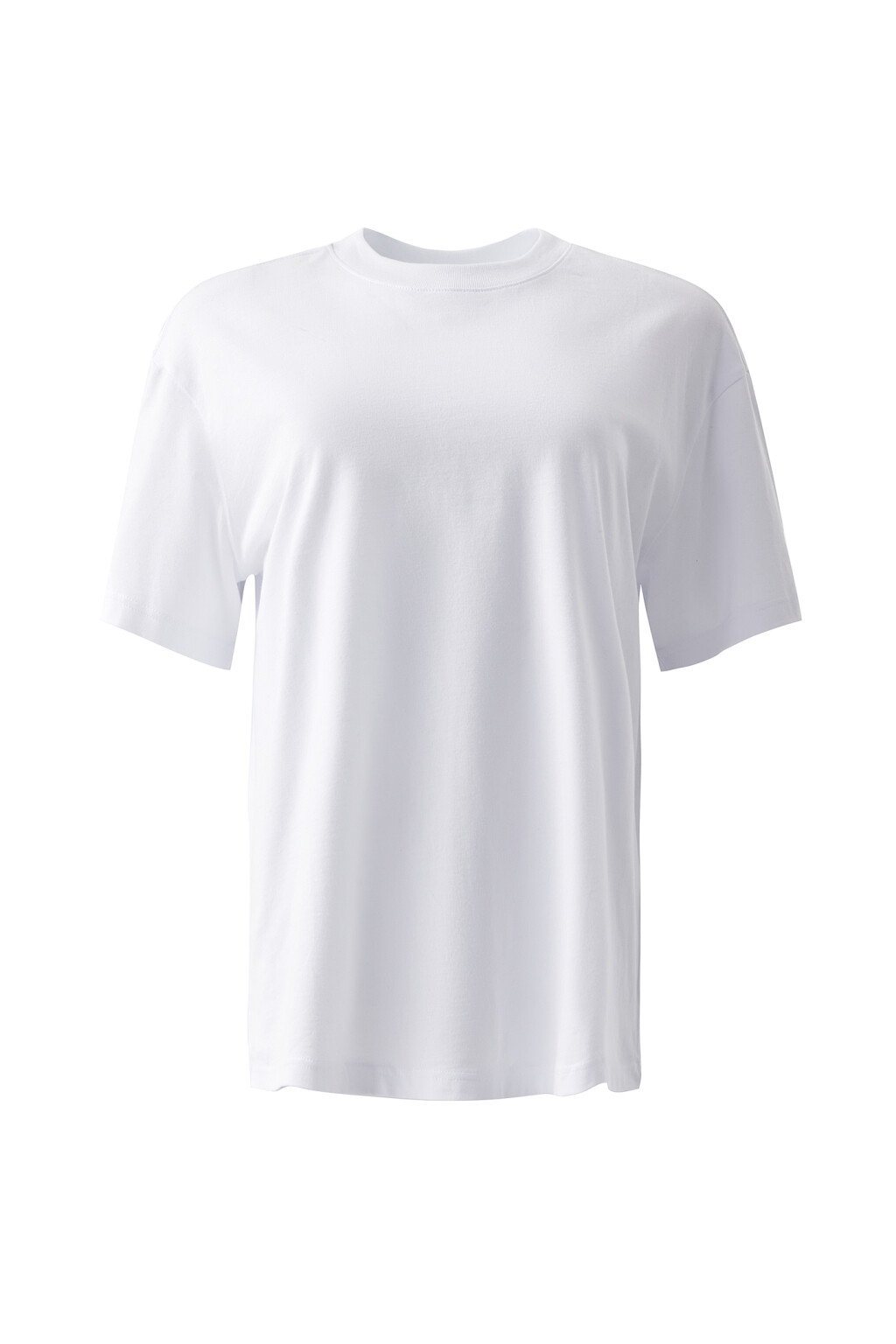 Футболка хлопковая oversize - цвет белый - 8