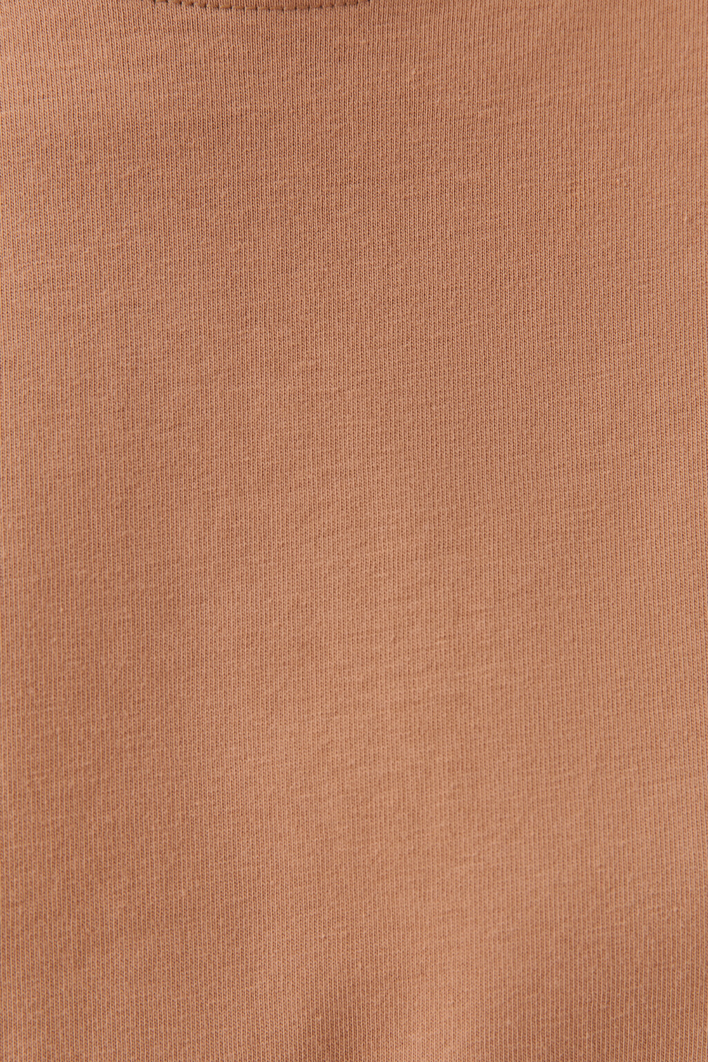 Футболка хлопковая oversize - цвет коричневый - 5