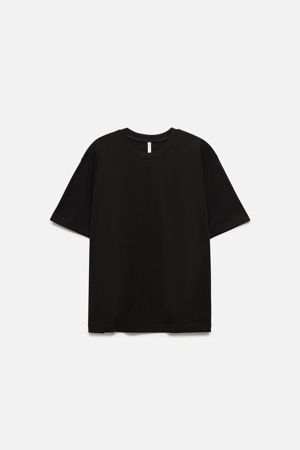 Футболка TBIG оверсайз базовая - цвет черный - 8