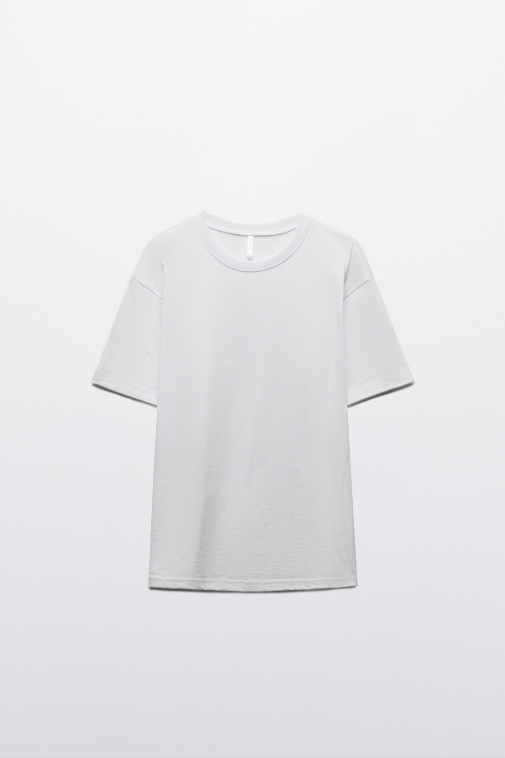 Футболка TBIG оверсайз базовая - цвет белый - 8