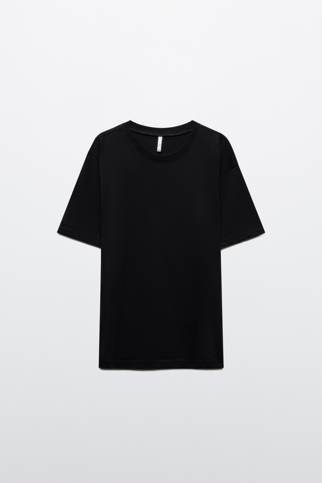 Футболка TBIG оверсайз базовая - цвет черный - 8
