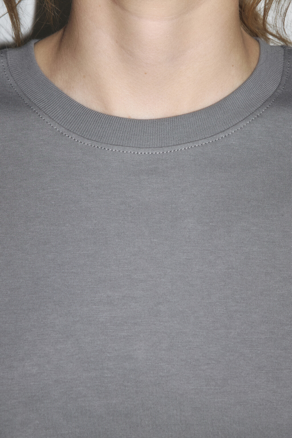 Футболка TBIG оверсайз базовая - цвет серый - 6