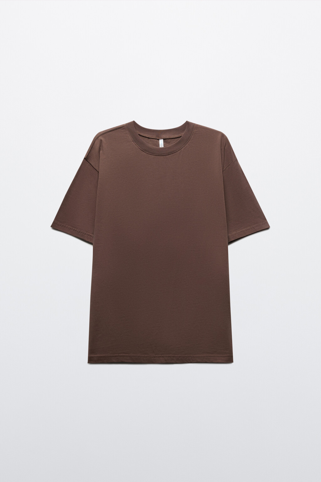 Футболка оверсайз базовая - цвет бежевый - 8