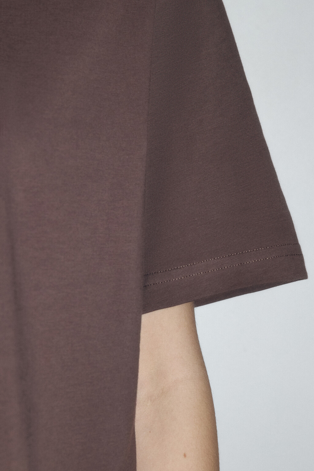 Футболка оверсайз базовая - цвет бежевый - 7