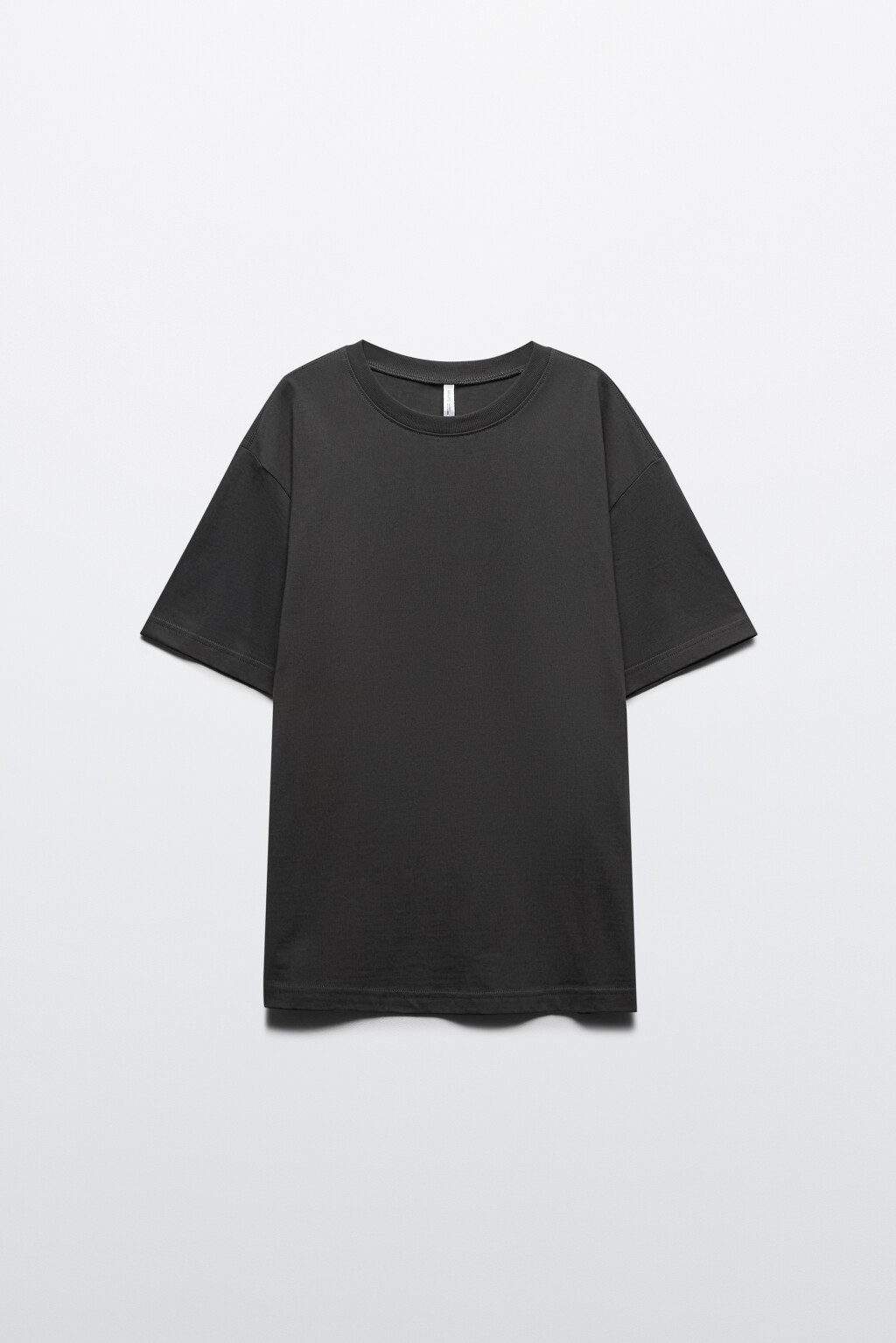 Футболка TBIG оверсайз базовая - цвет серый - 7