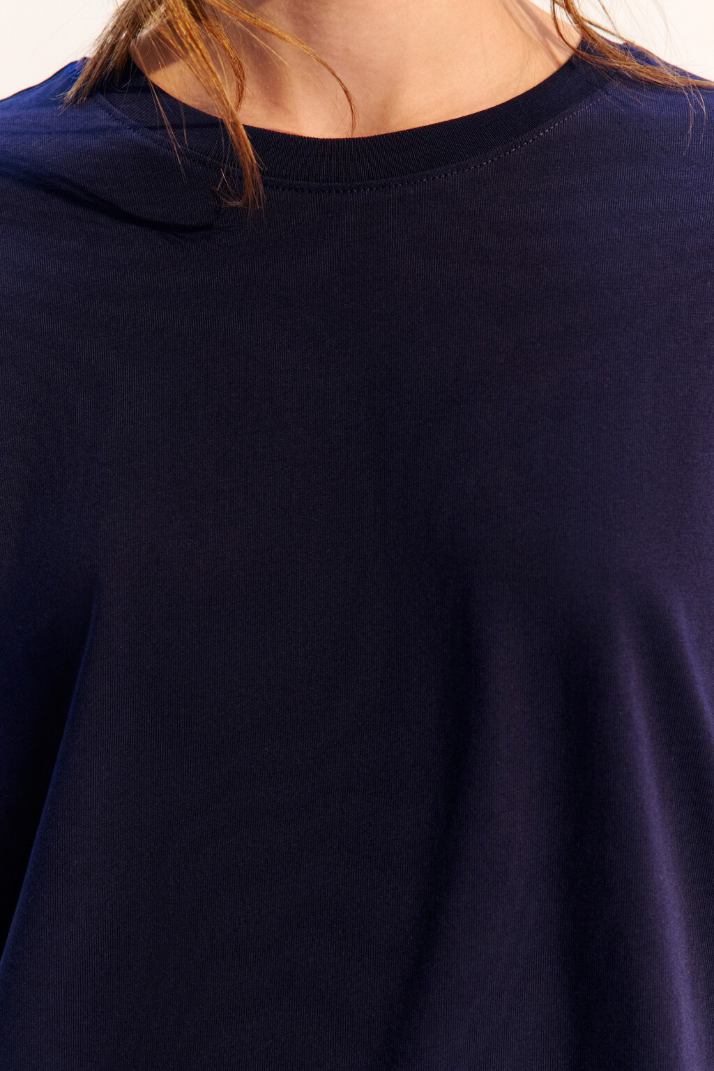 Футболка TBIG оверсайз базовая - цвет синий - 5