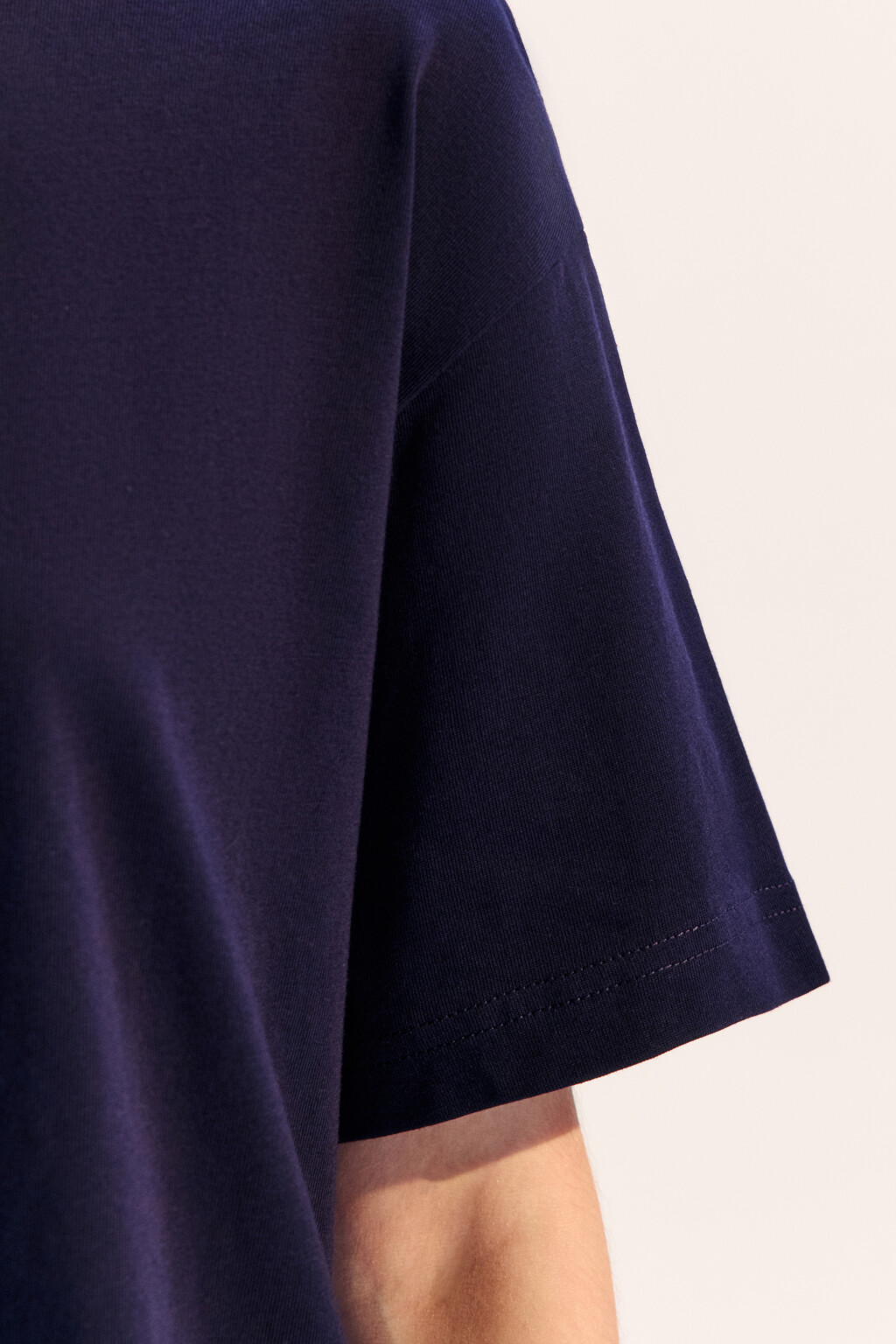 Футболка TBIG оверсайз базовая - цвет синий - 6