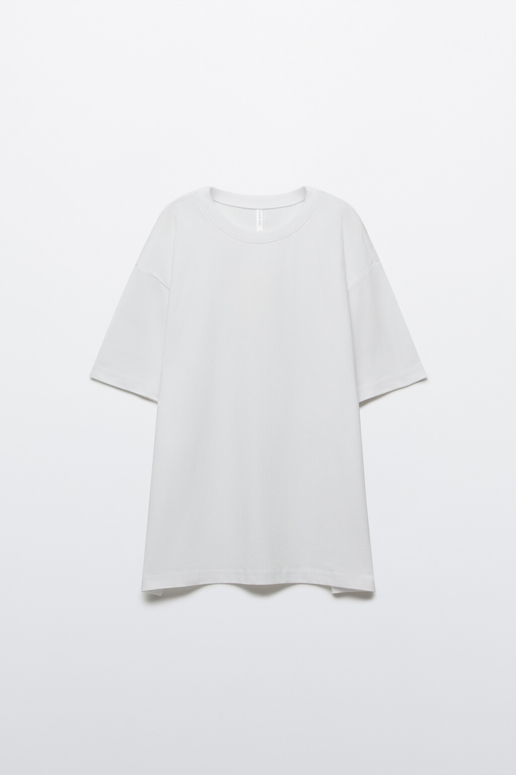 Футболка TBIG оверсайз базовая - цвет белый - 1