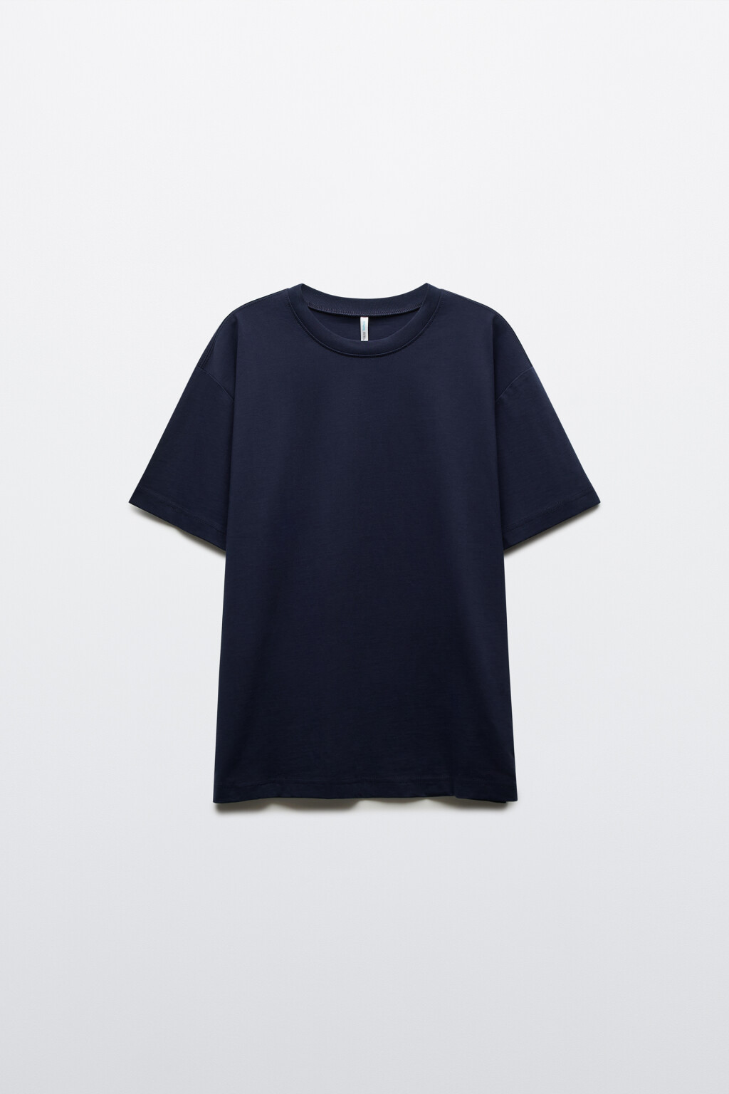 Футболка оверсайз базовая - цвет синий - 8