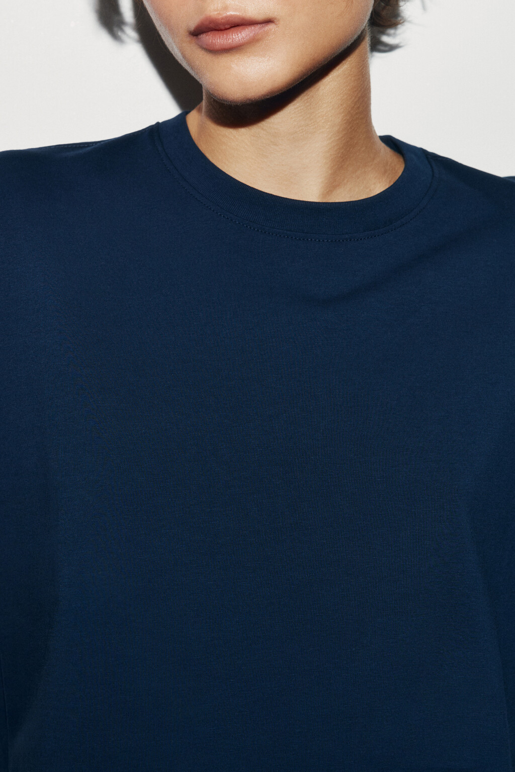 Футболка оверсайз базовая - цвет синий - 6