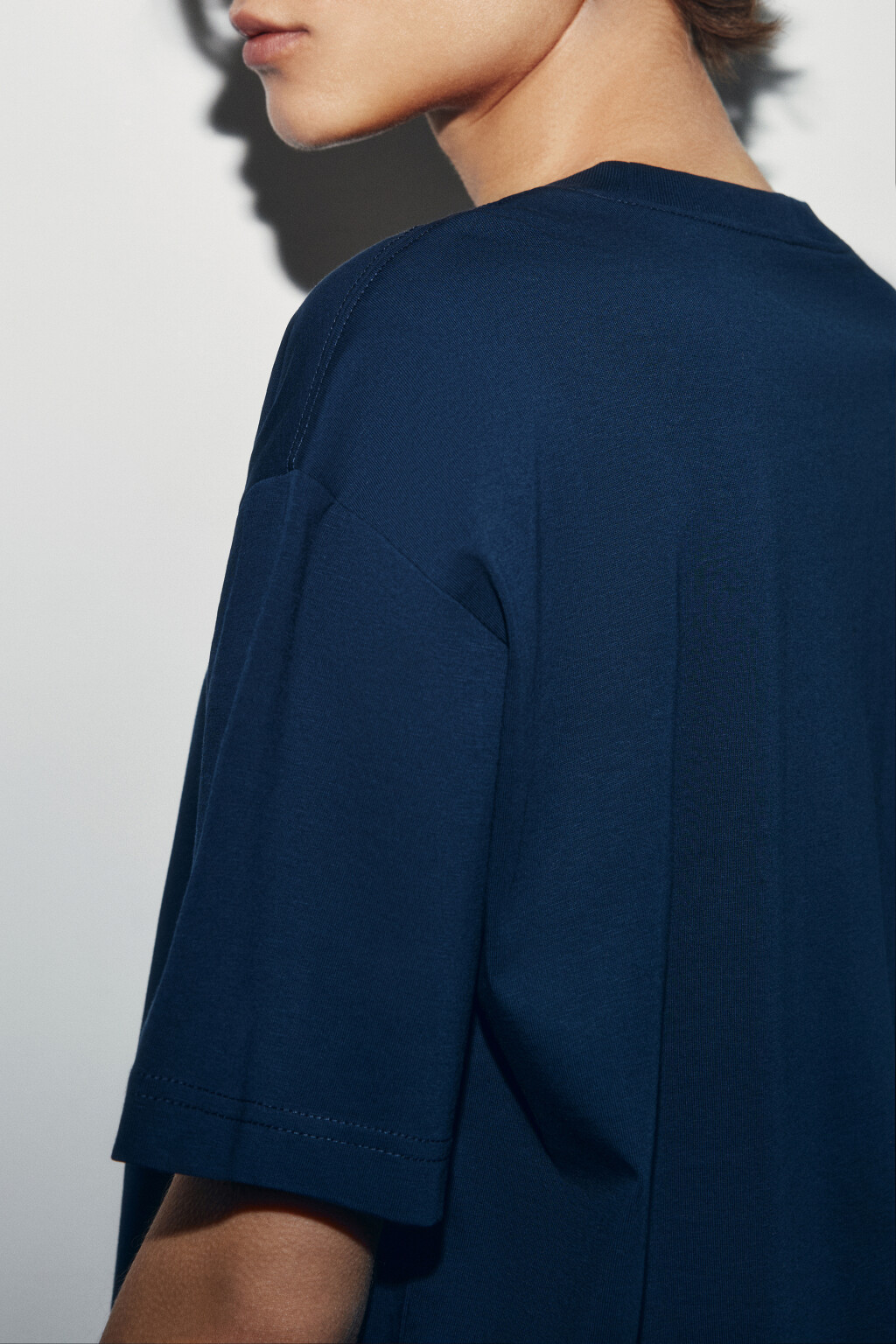 Футболка оверсайз базовая - цвет синий - 7