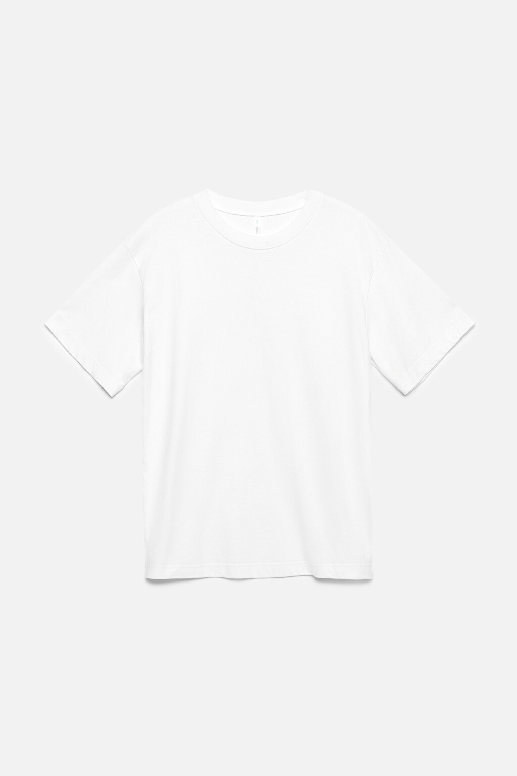Футболка TBIG оверсайз базовая - цвет белый - 7