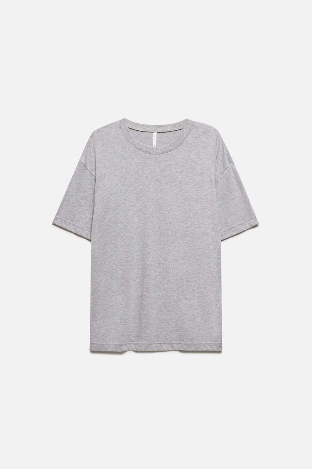 Футболка TBIG оверсайз базовая - цвет серый - 8