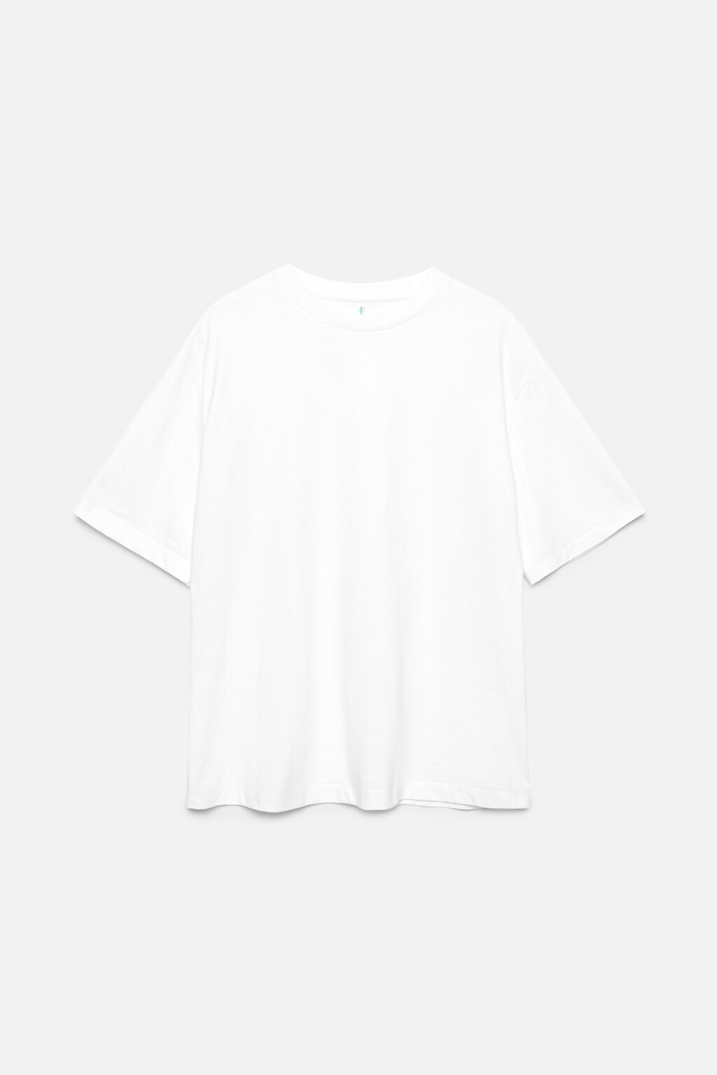 Футболка TBOY оверсайз в базовых цветах - цвет белый - 7