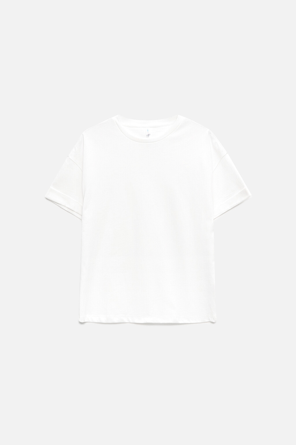 Футболка TLOOSE свободная хлопковая - цвет белый - 7