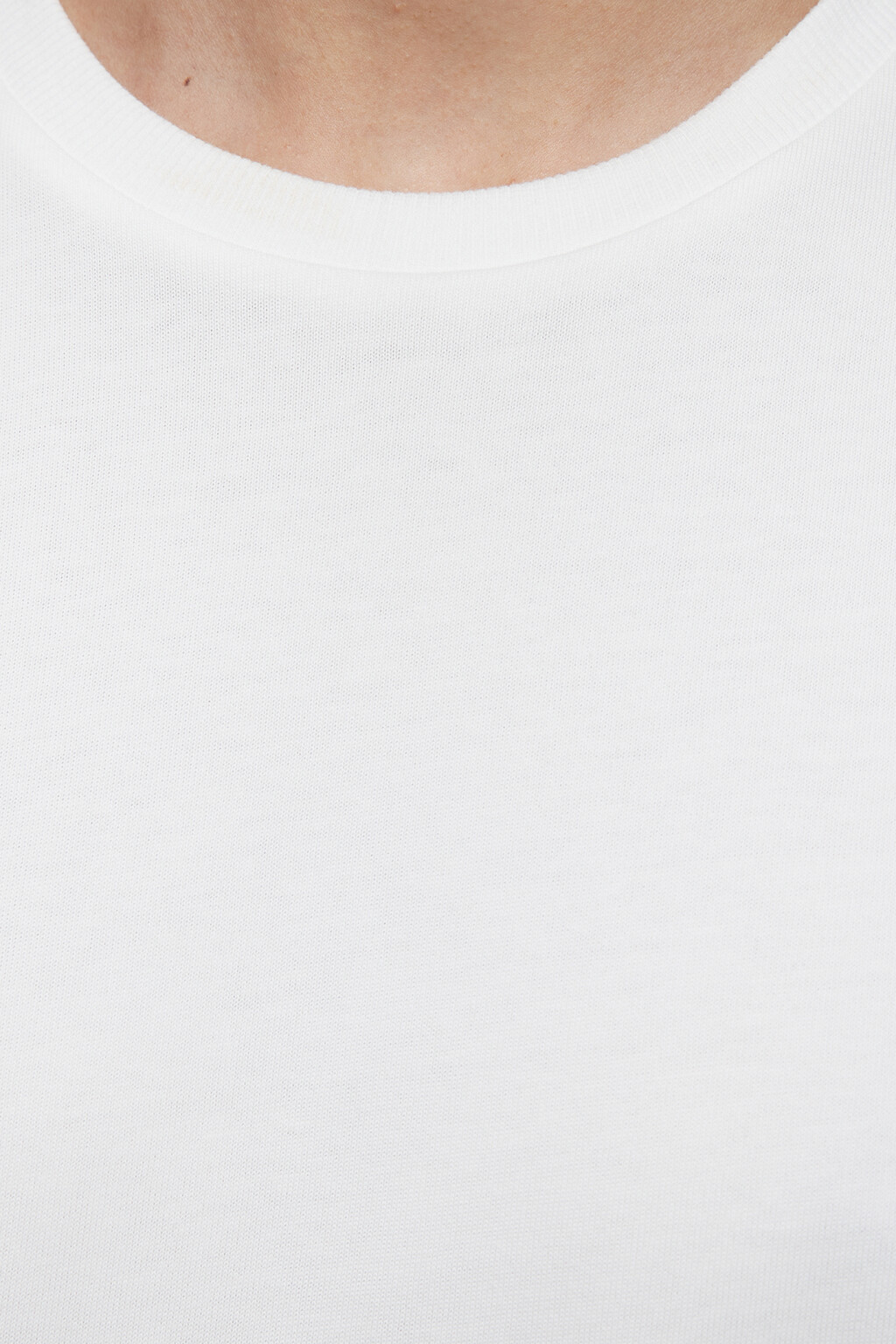 Футболка TLOOSE свободная хлопковая - цвет белый - 5