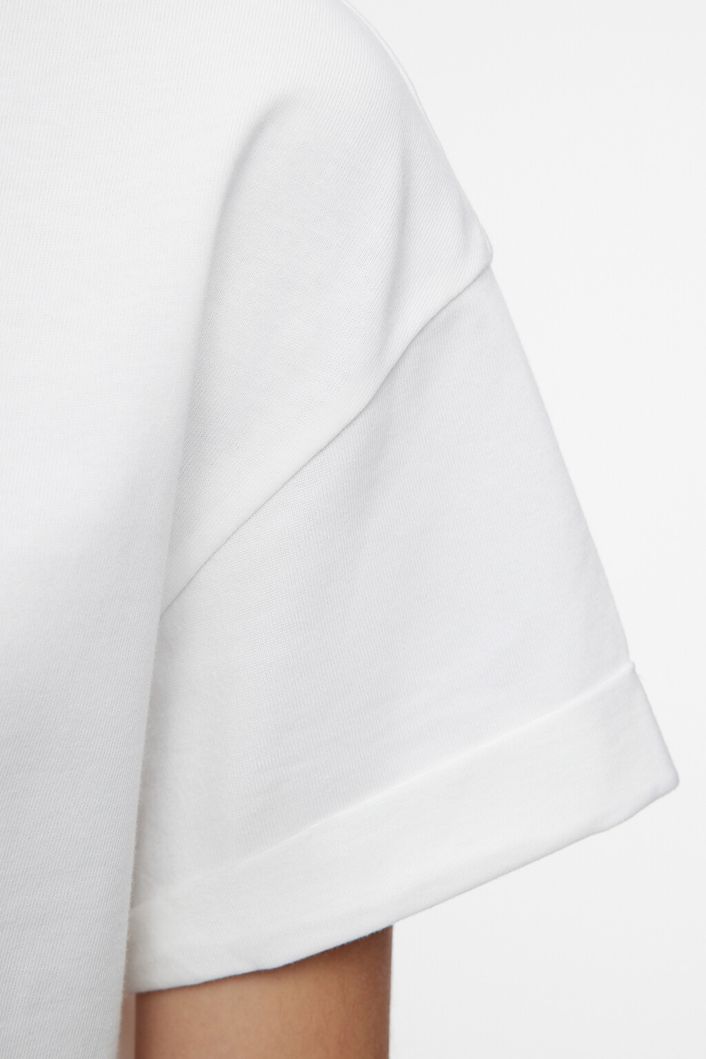 Футболка TLOOSE свободная хлопковая - цвет белый - 6