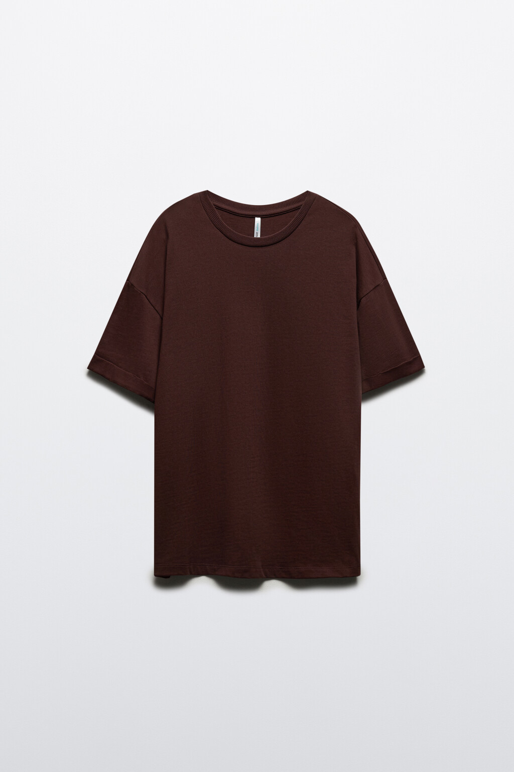 Футболка TLOOSE свободная хлопковая - цвет коричневый - 7