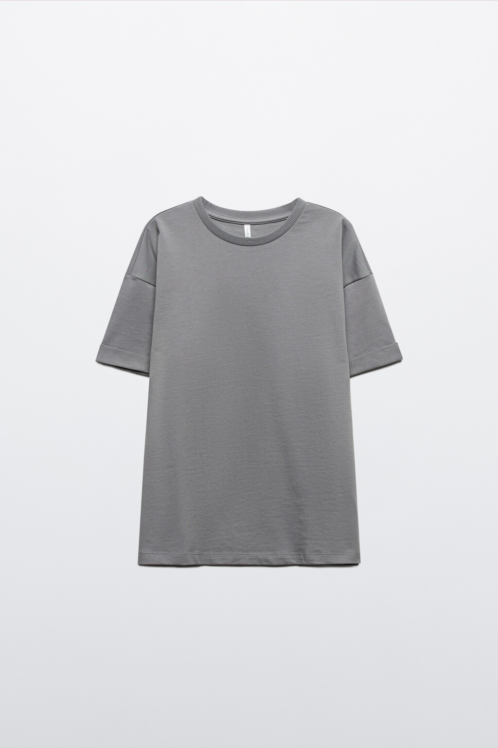 Футболка TLOOSE свободная хлопковая - цвет серый - 8