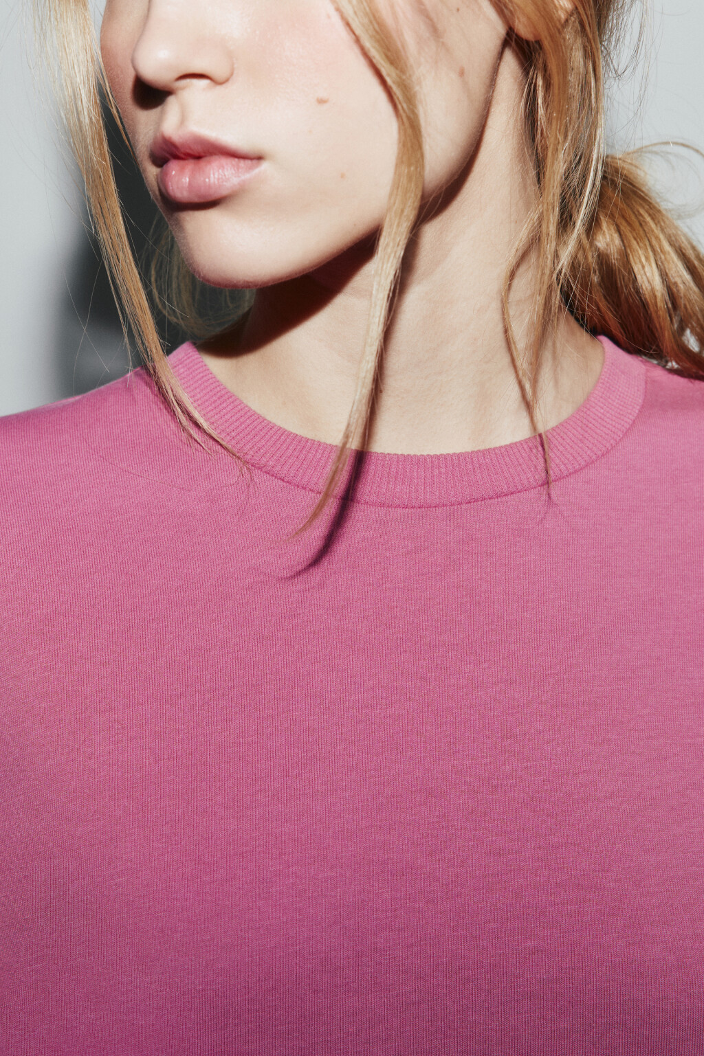 Футболка свободная хлопковая - цвет розовый - 6