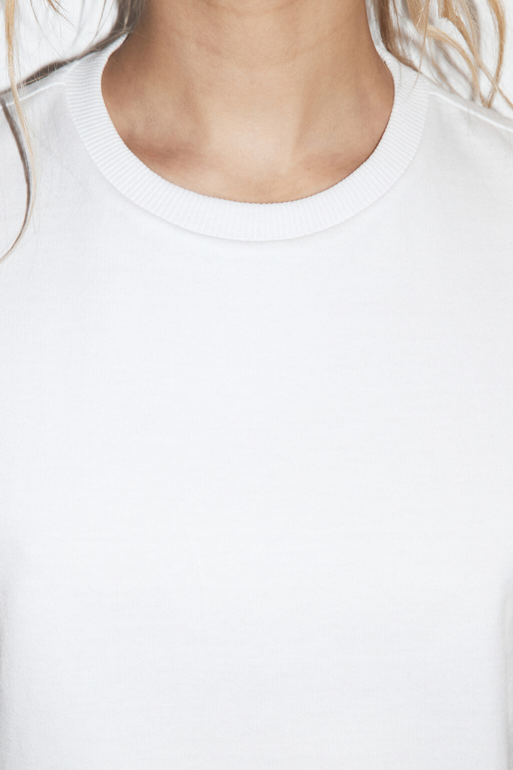 Футболка TLOOSE свободная хлопковая - цвет белый - 7