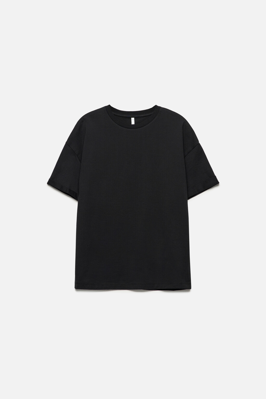 Футболка TLOOSE свободная хлопковая - цвет черный - 8