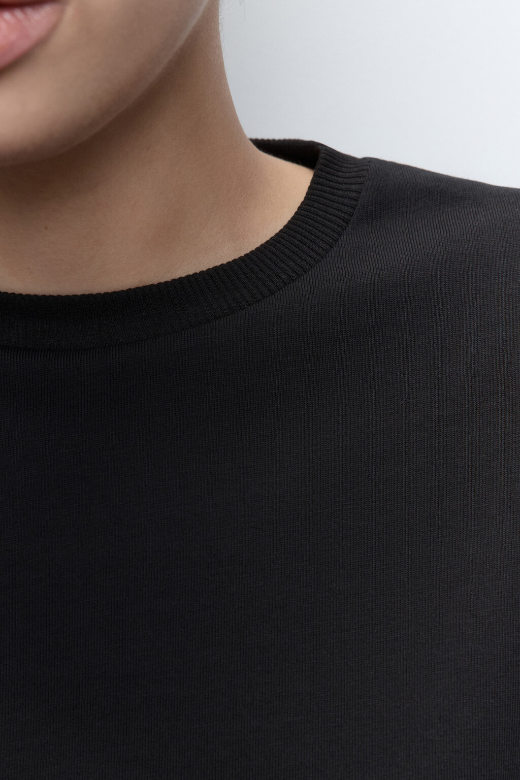 Футболка TLOOSE свободная хлопковая - цвет черный - 6