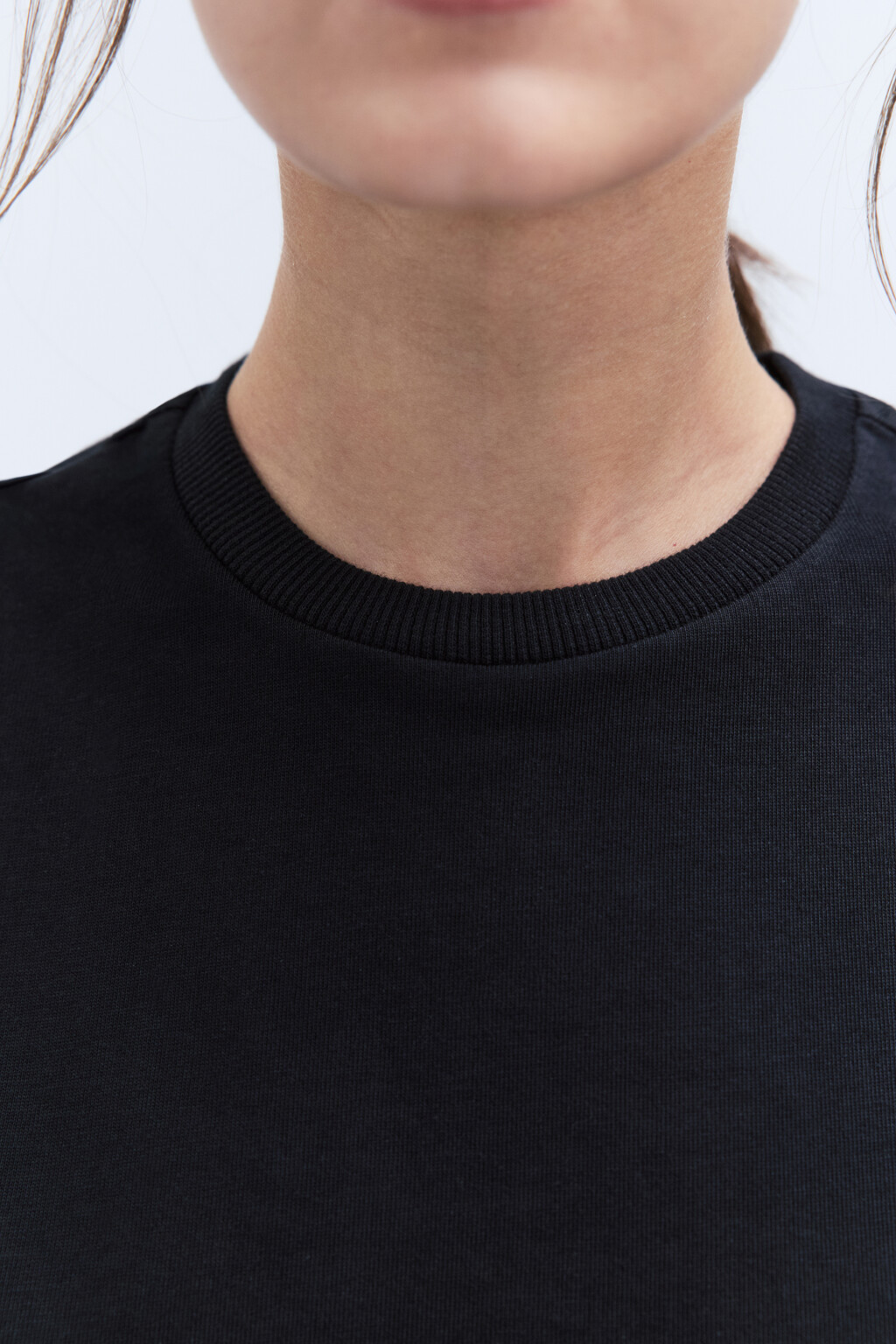 Футболка TLOOSE свободная хлопковая - цвет черный - 7