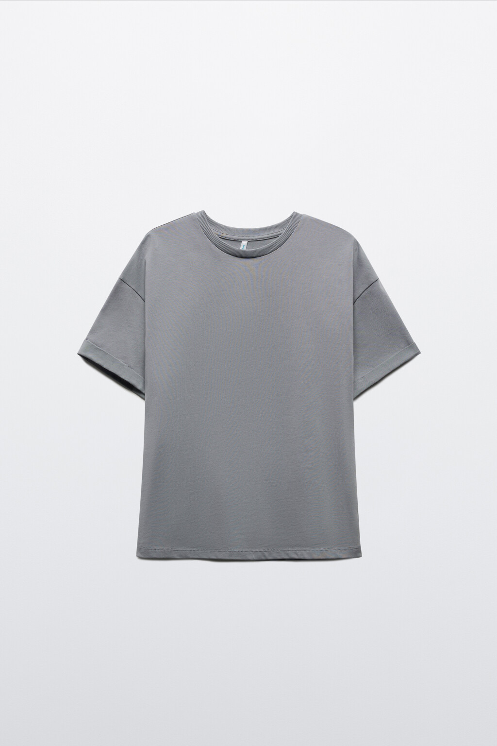 Футболка TLOOSE свободная хлопковая - цвет серый - 8