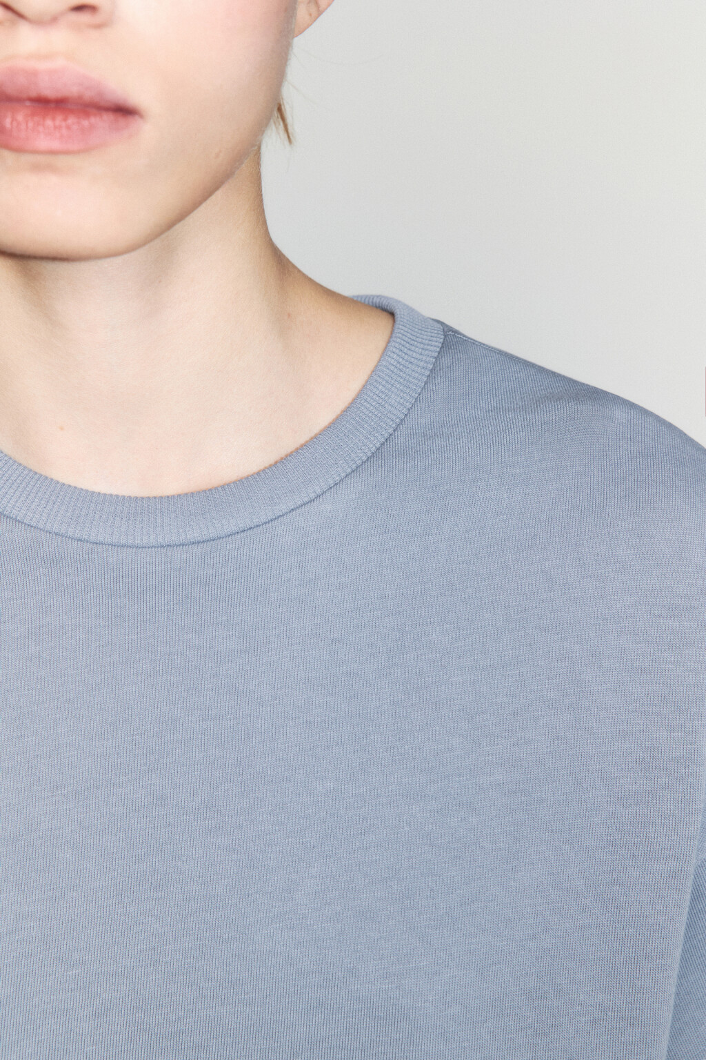 Футболка TLOOSE свободная хлопковая - цвет серый - 6