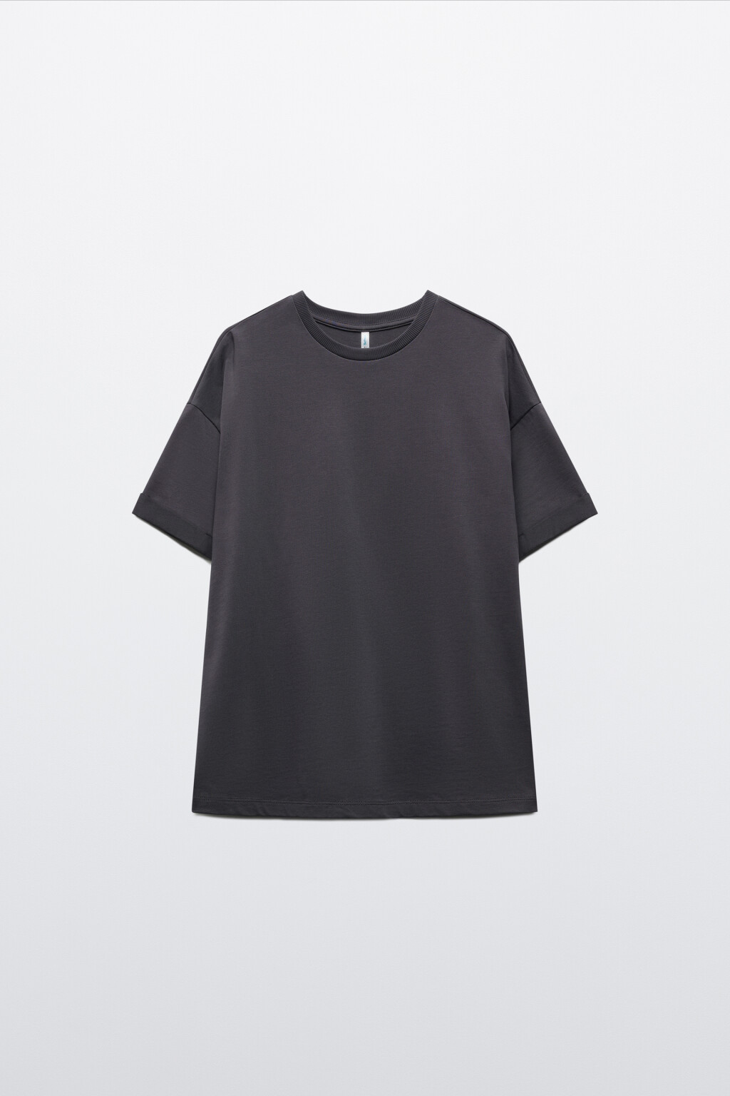 Футболка TLOOSE свободная хлопковая - цвет серый - 7