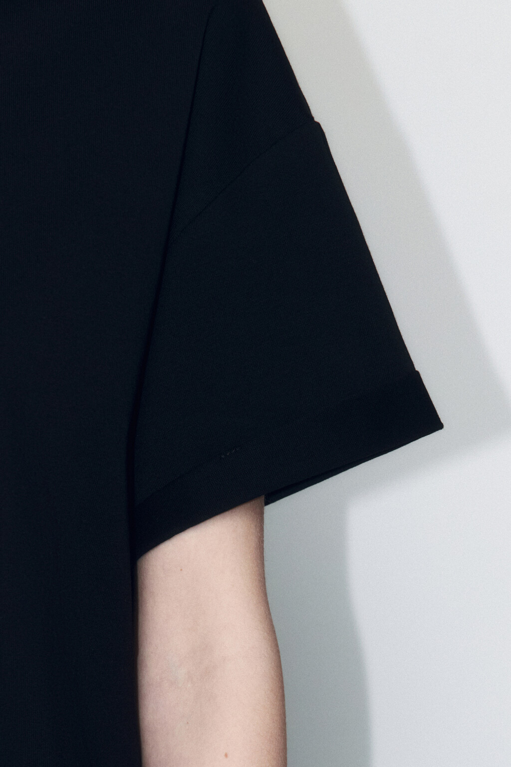 Футболка TLOOSE свободная хлопковая - цвет черный - 6