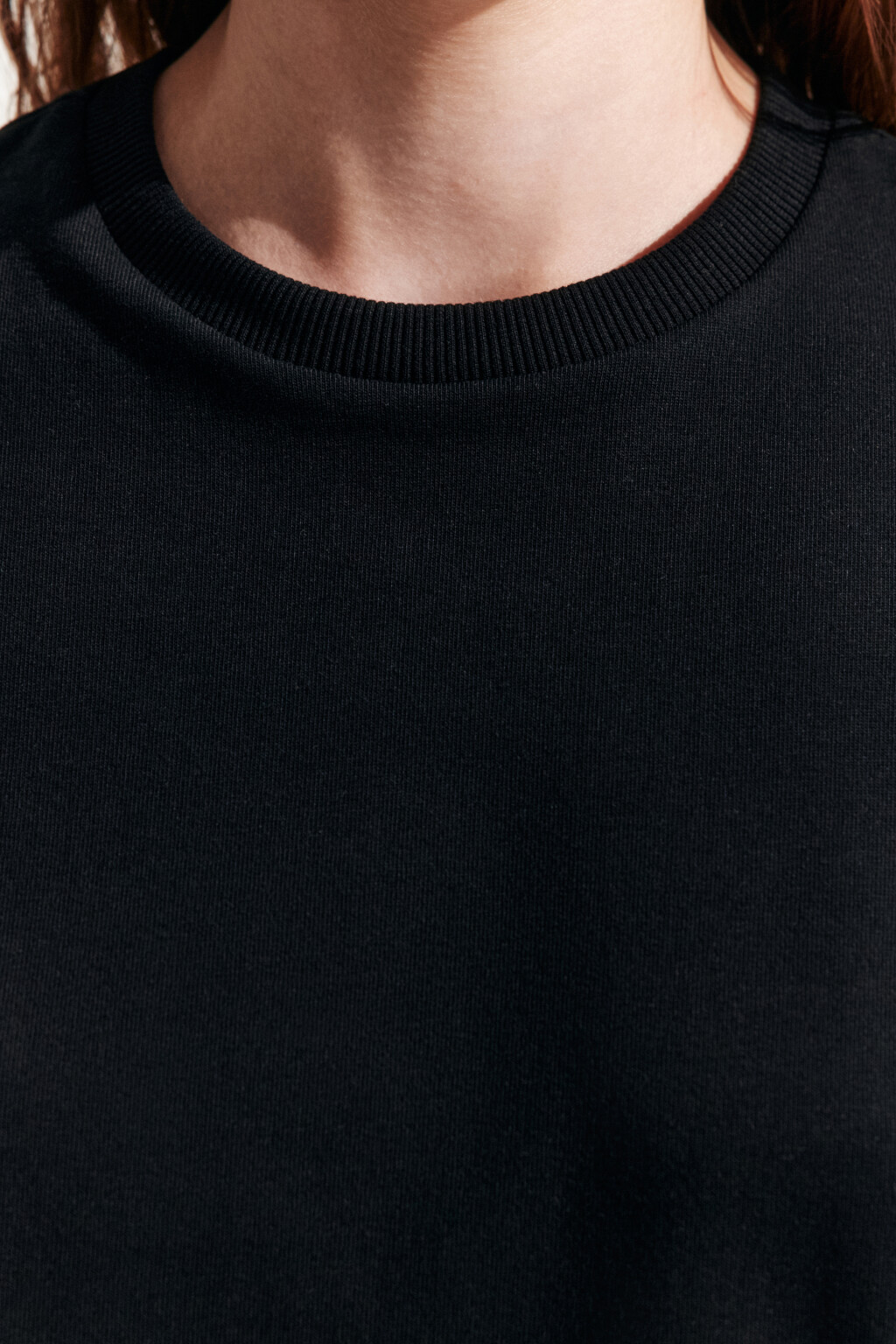 Футболка TLOOSE свободная хлопковая - цвет черный - 6