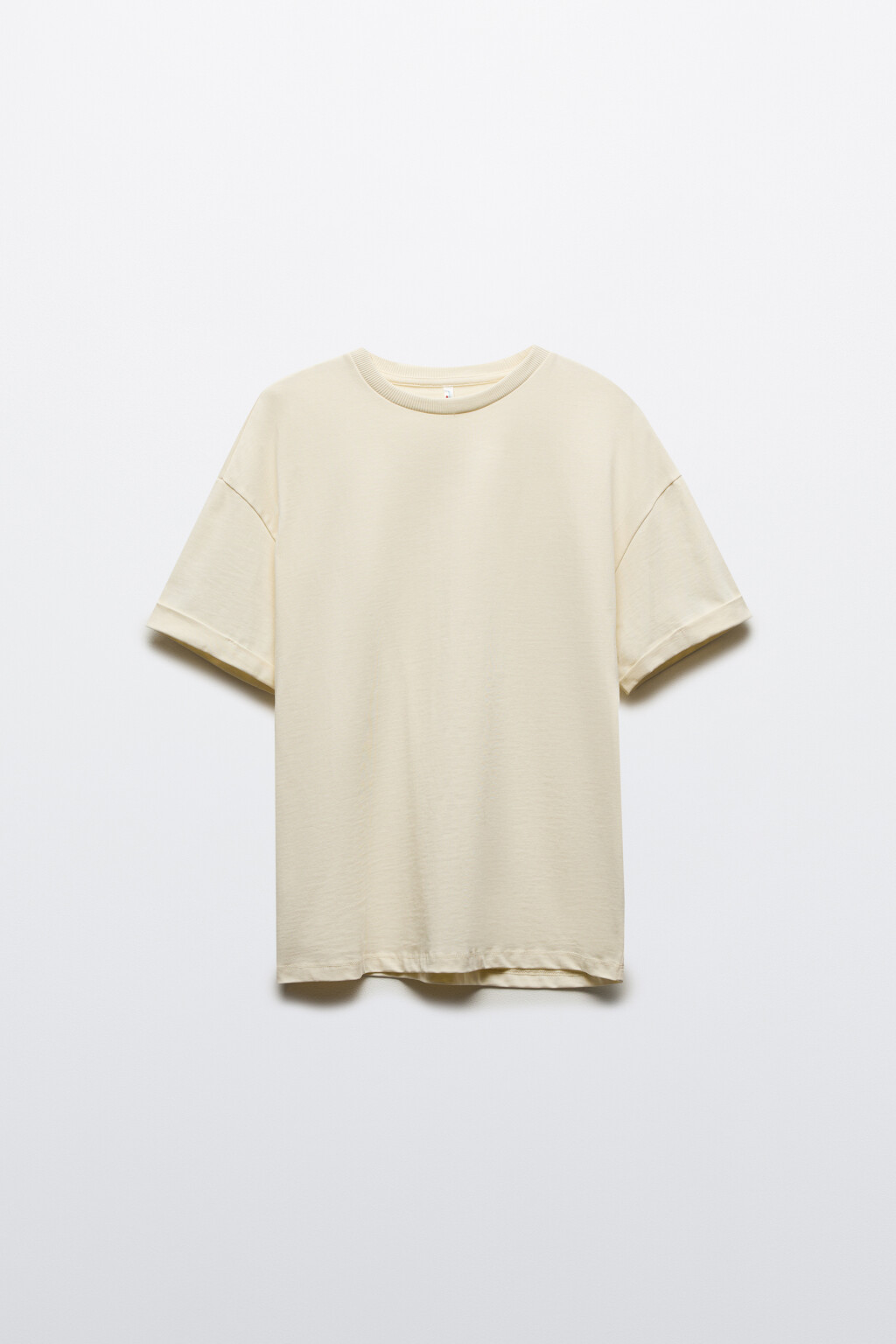 Футболка TLOOSE свободная хлопковая - цвет бежевый - 8