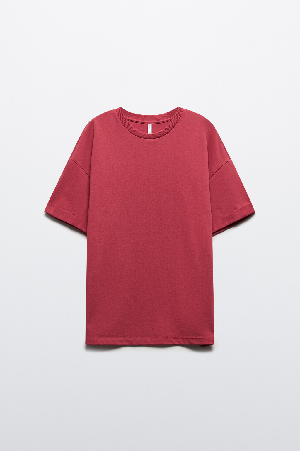 Футболка TLOOSE свободная хлопковая - цвет розовый - 7