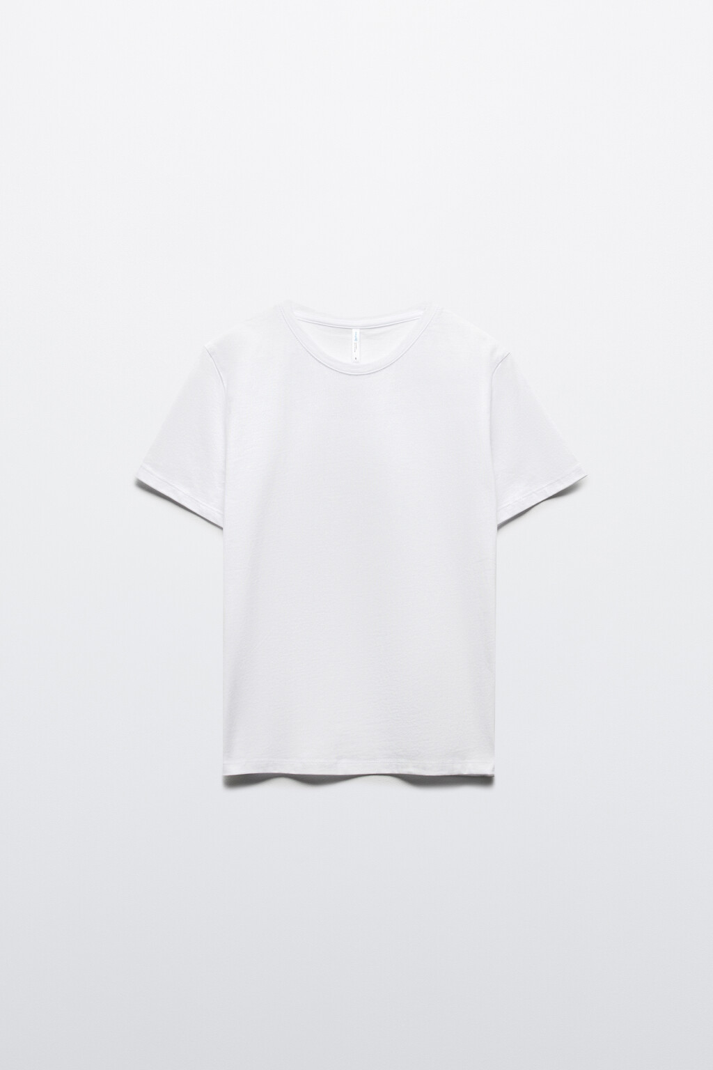 Футболка TSHIRT базовая из хлопка - цвет белый - 7