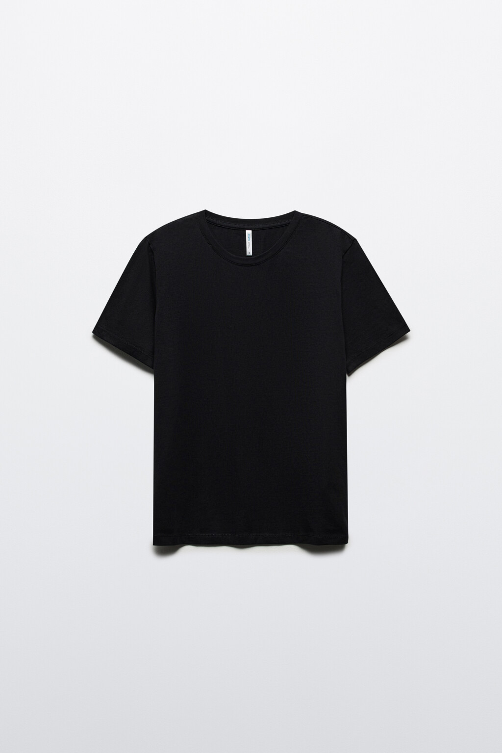 Футболка TSHIRT базовая из хлопка - цвет черный - 7