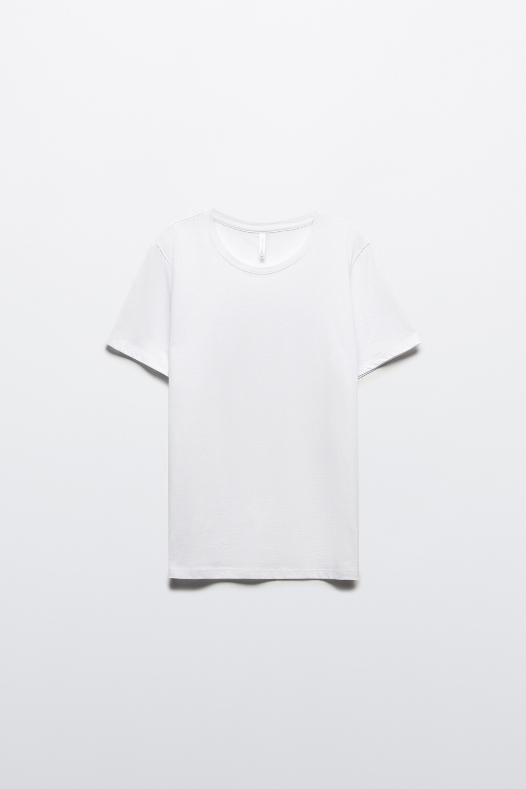 Футболка TSHIRT базовая из хлопка - цвет белый - 8