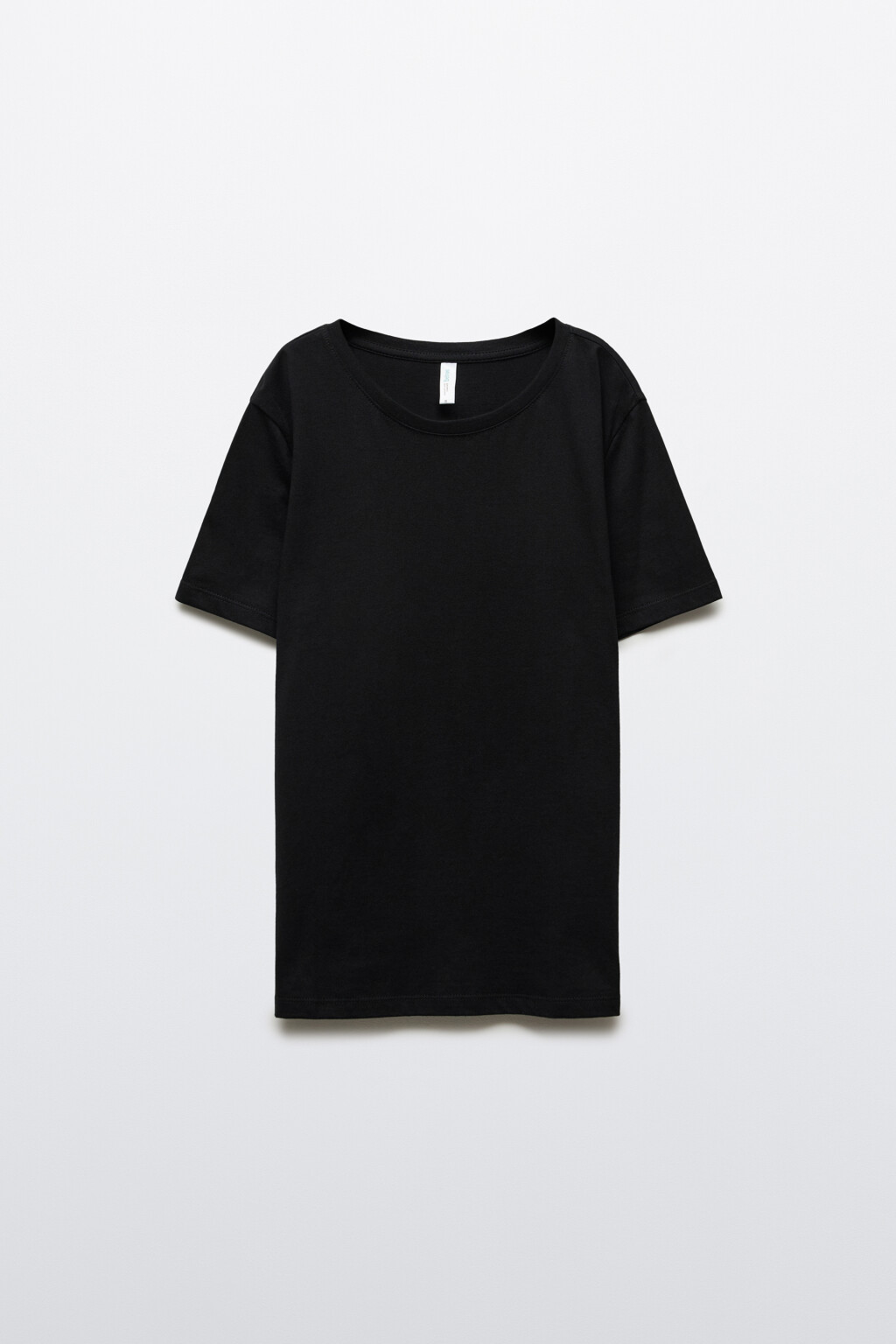 Футболка TSHIRT базовая из хлопка - цвет черный - 7
