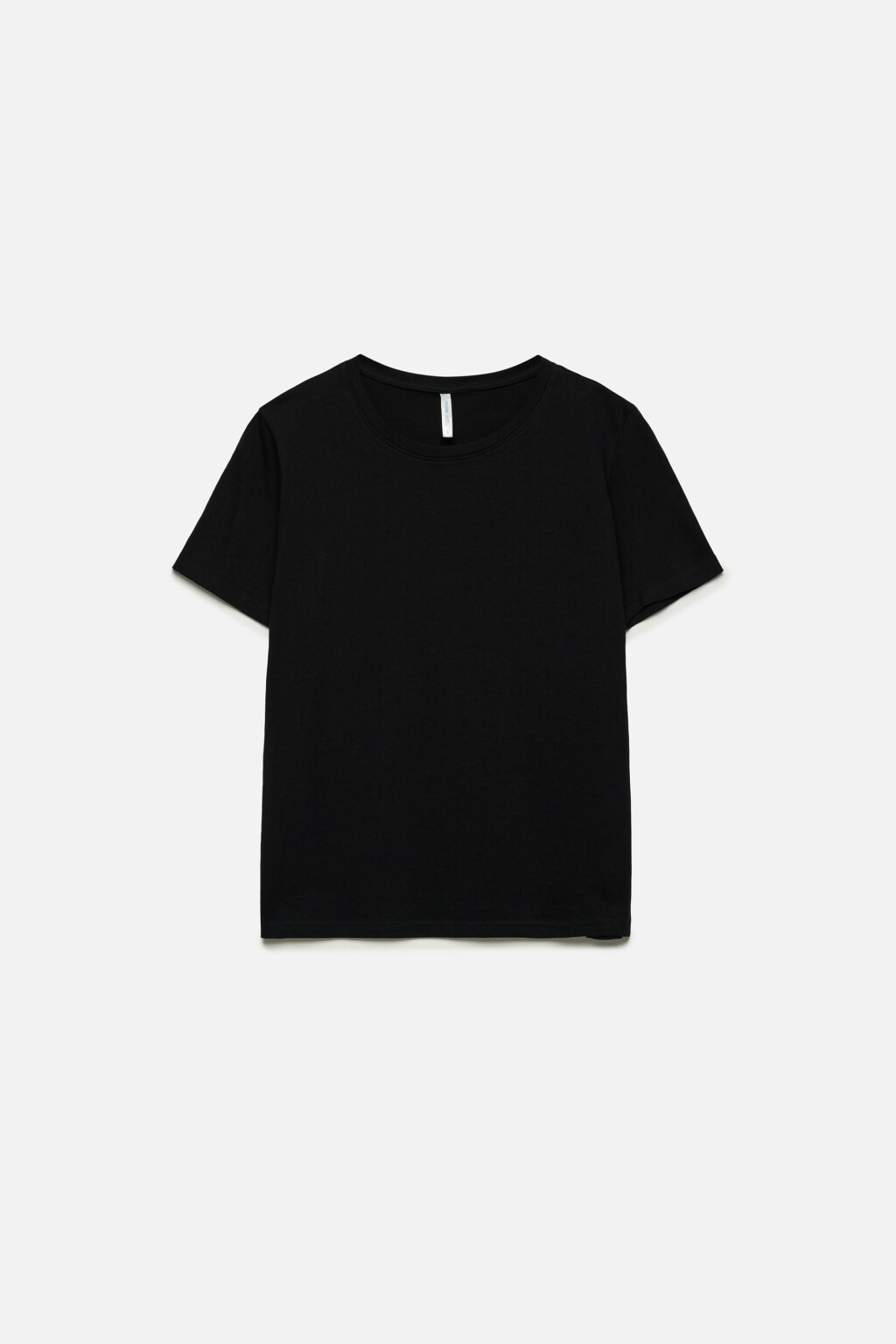 Футболка TSHIRT прямая базовая - цвет черный - 7