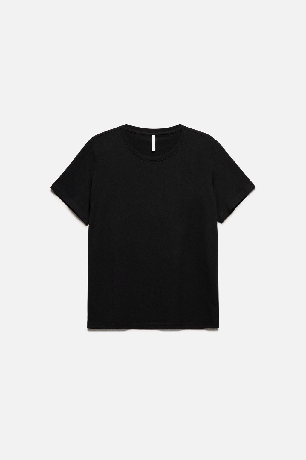 Футболка TSHIRT прямая базовая - цвет черный - 8