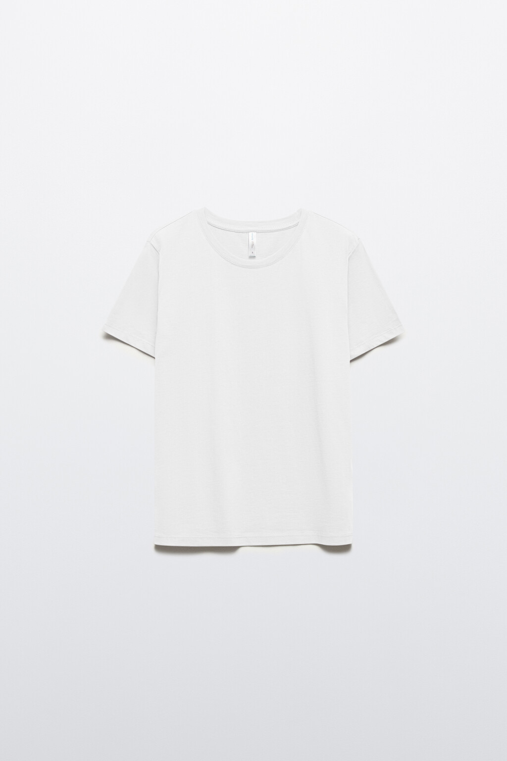Футболка TSHIRT базовая из хлопка - цвет белый - 8